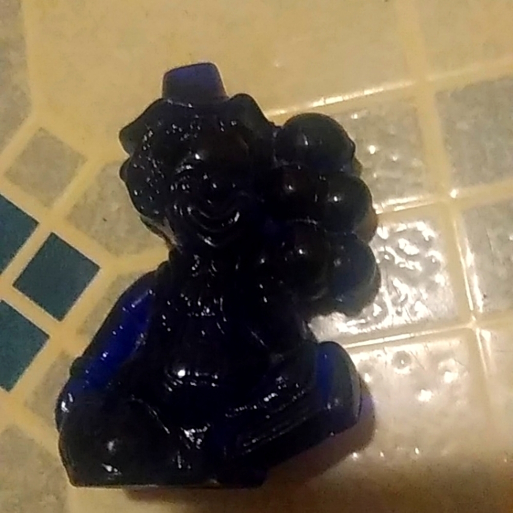 Mosser blue glass clown lyle